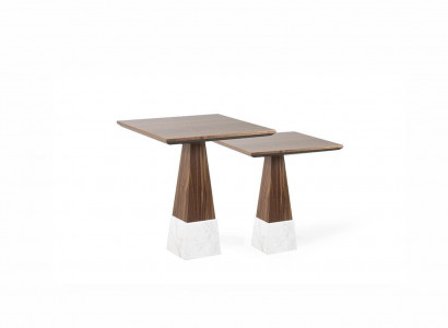 2x Beisteltisch Komplett Tische Wohnzimmer Set Design Kaffeetisch Neu